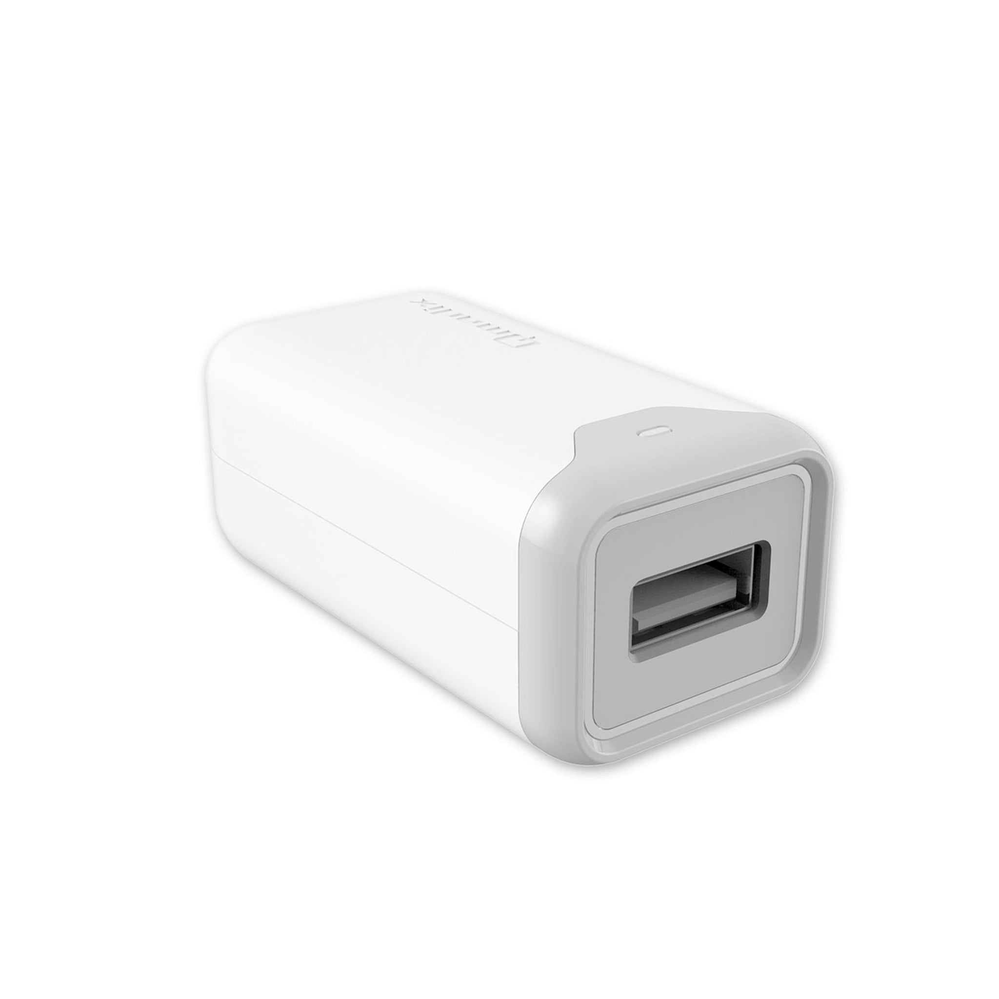 Qmadix - Wall Charger 2.4a For Apple Lightning Devices - White