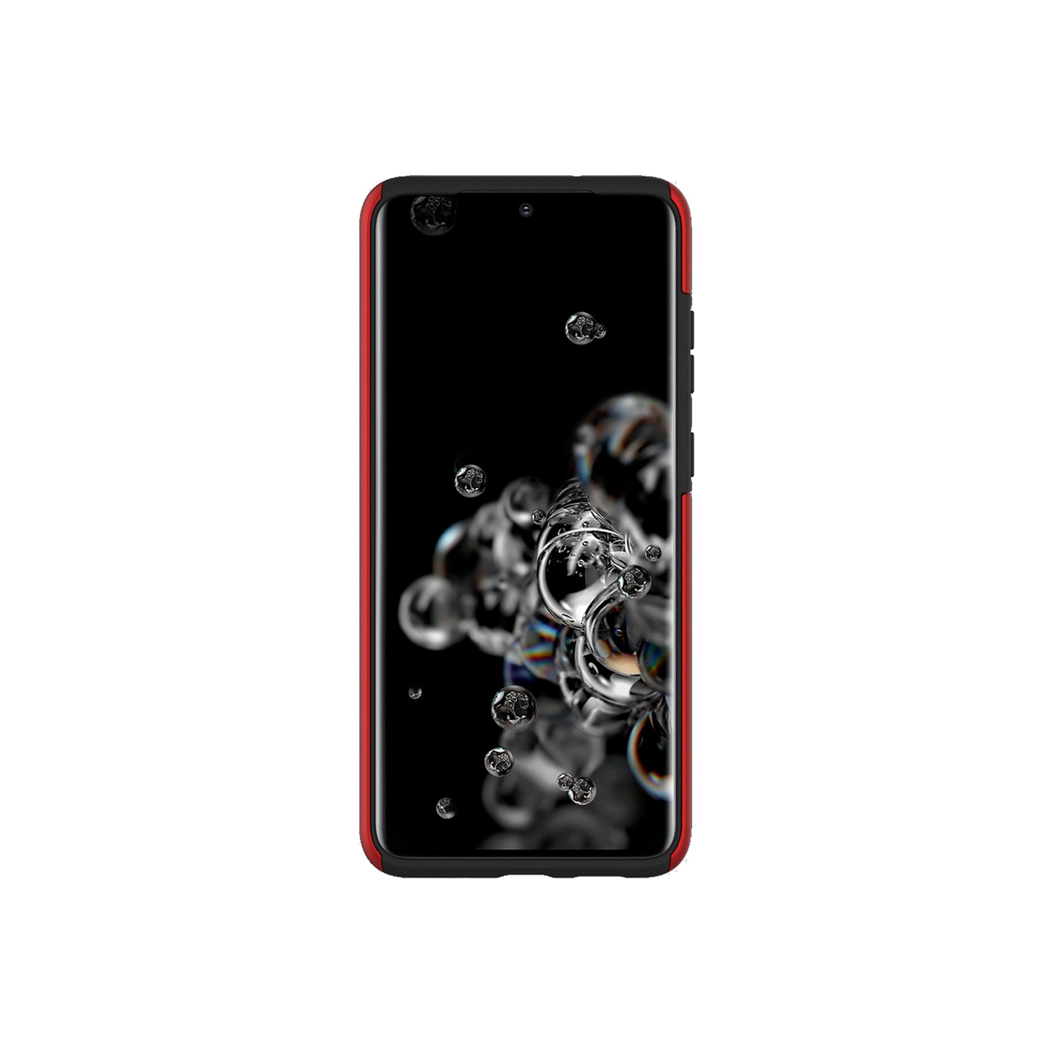 Incipio - DualPro Case For Samsung Galaxy S20 Plus - Iridescent Red And Black