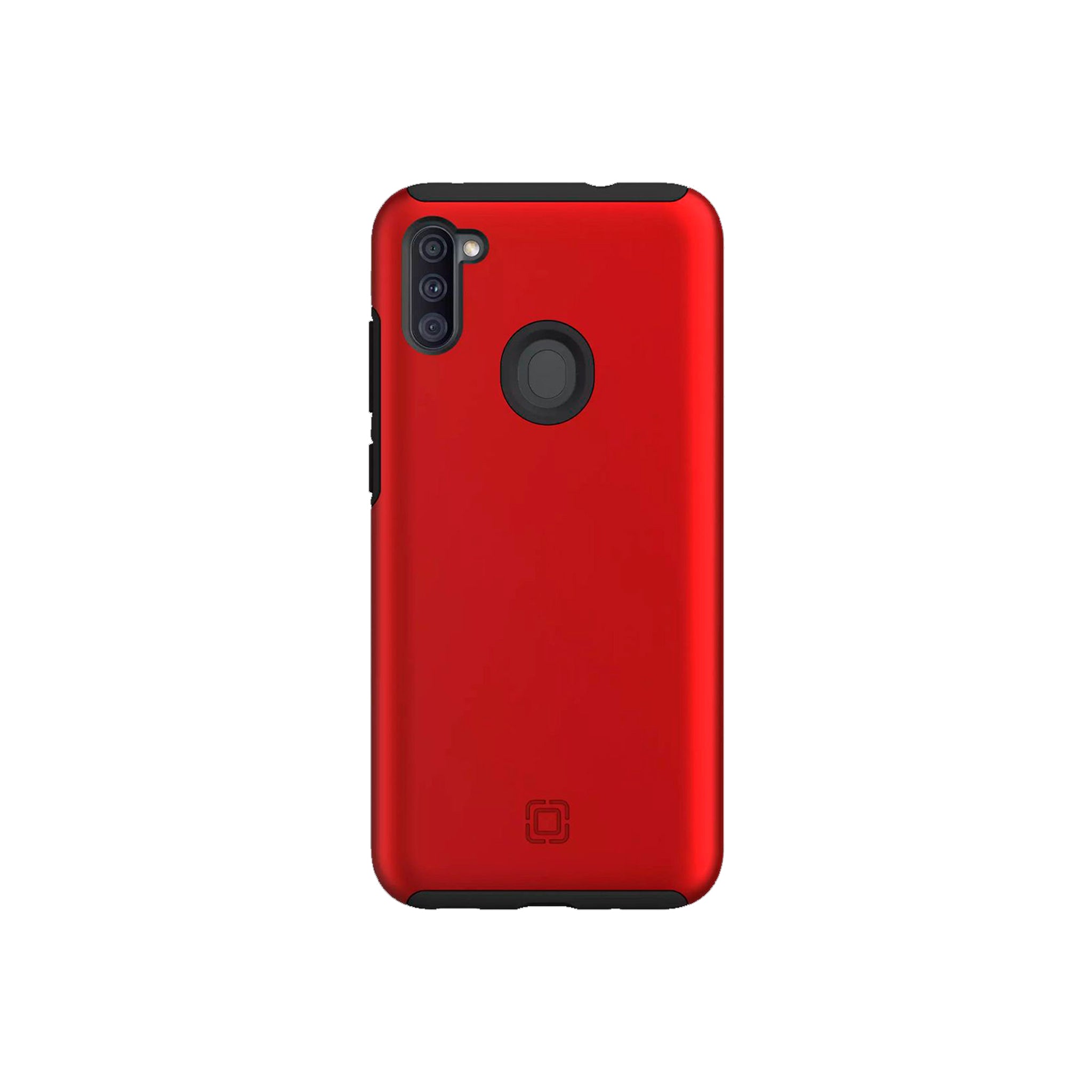 Incipio - DualPro Case For Samsung Galaxy A11 - Iridescent Red And Black