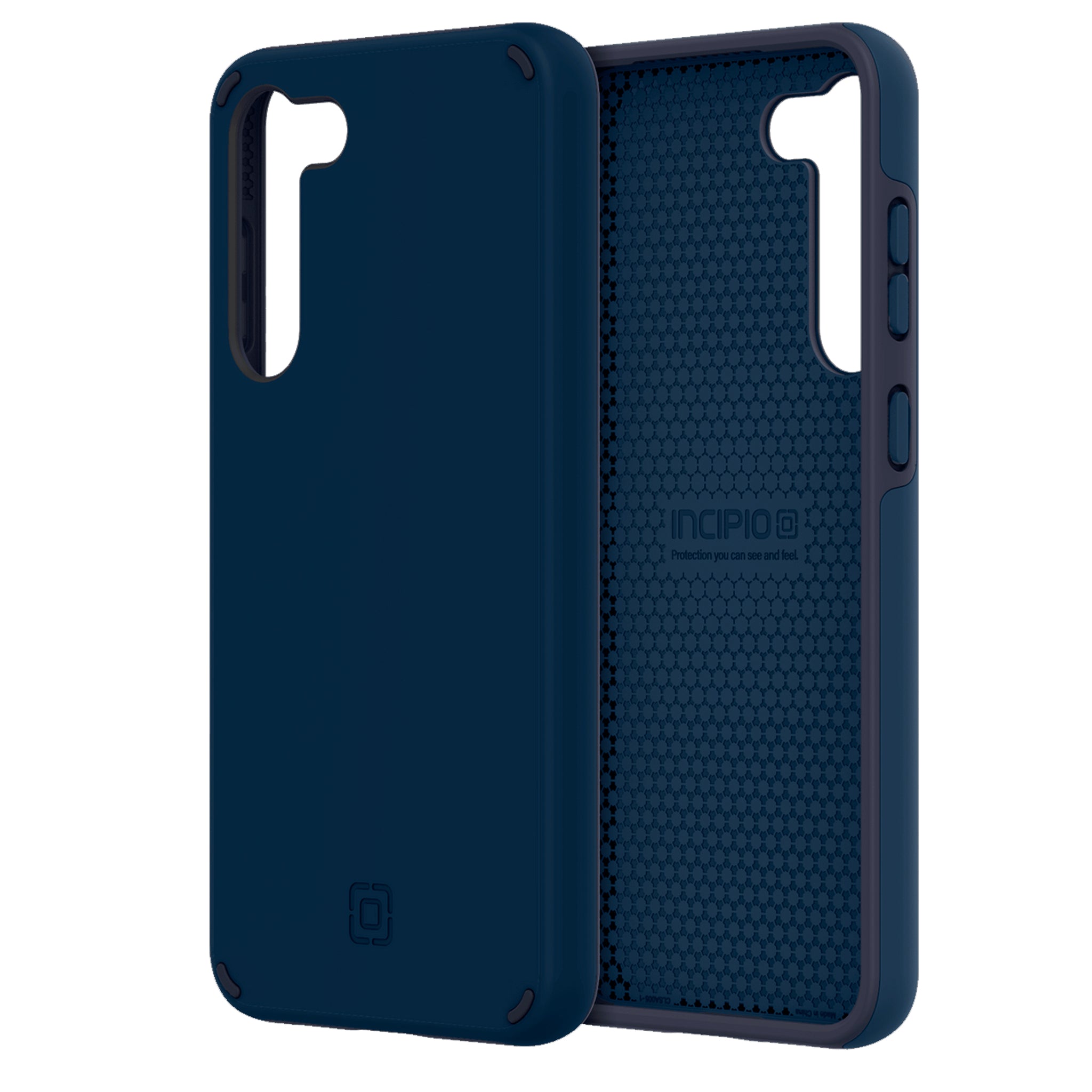 Incipio - Duo Case For Samsung Galaxy S23 Plus - Midnight Navy And Inkwell Blue