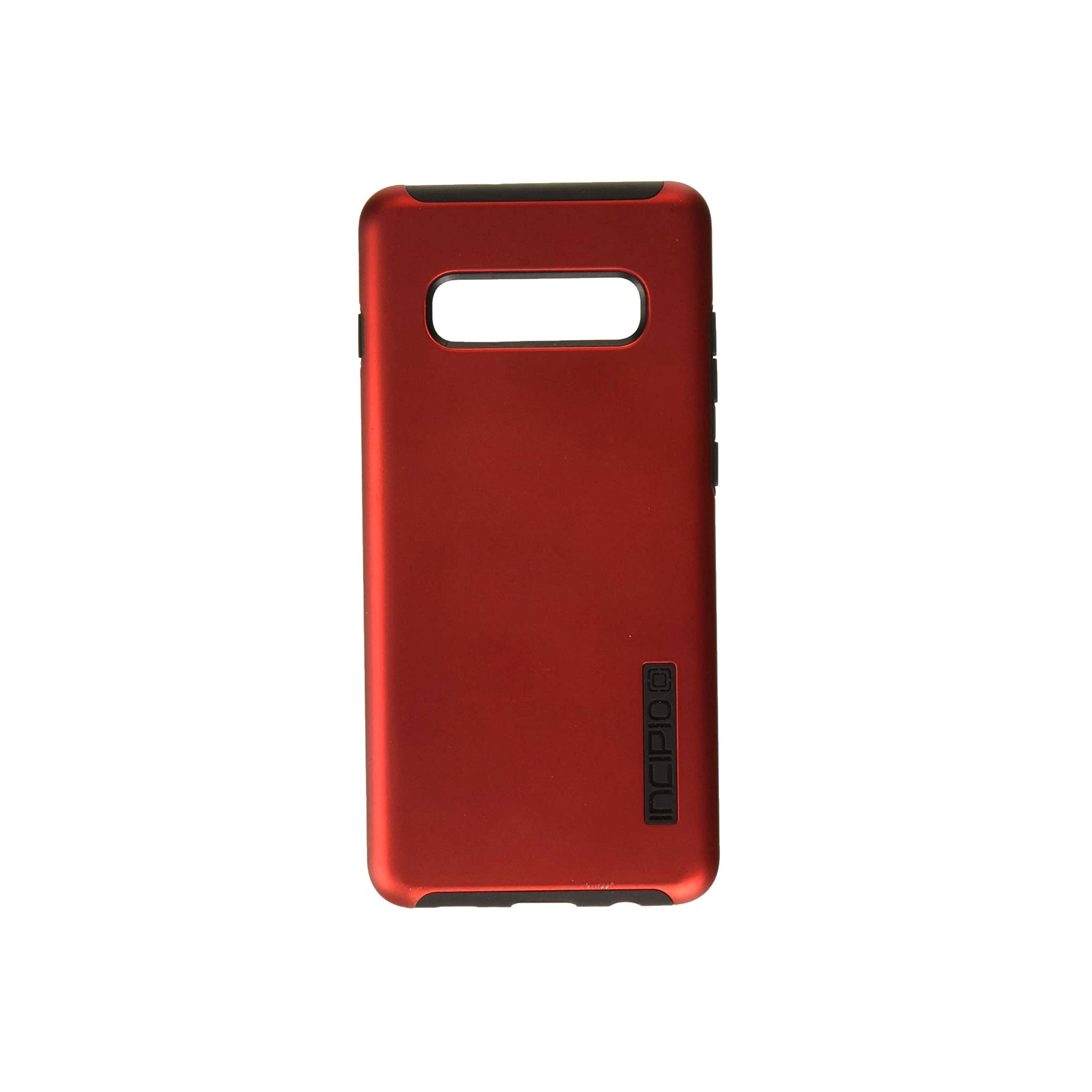 Incipio - DualPro Case For Samsung Galaxy S10 Plus - Iridescent Red And Black
