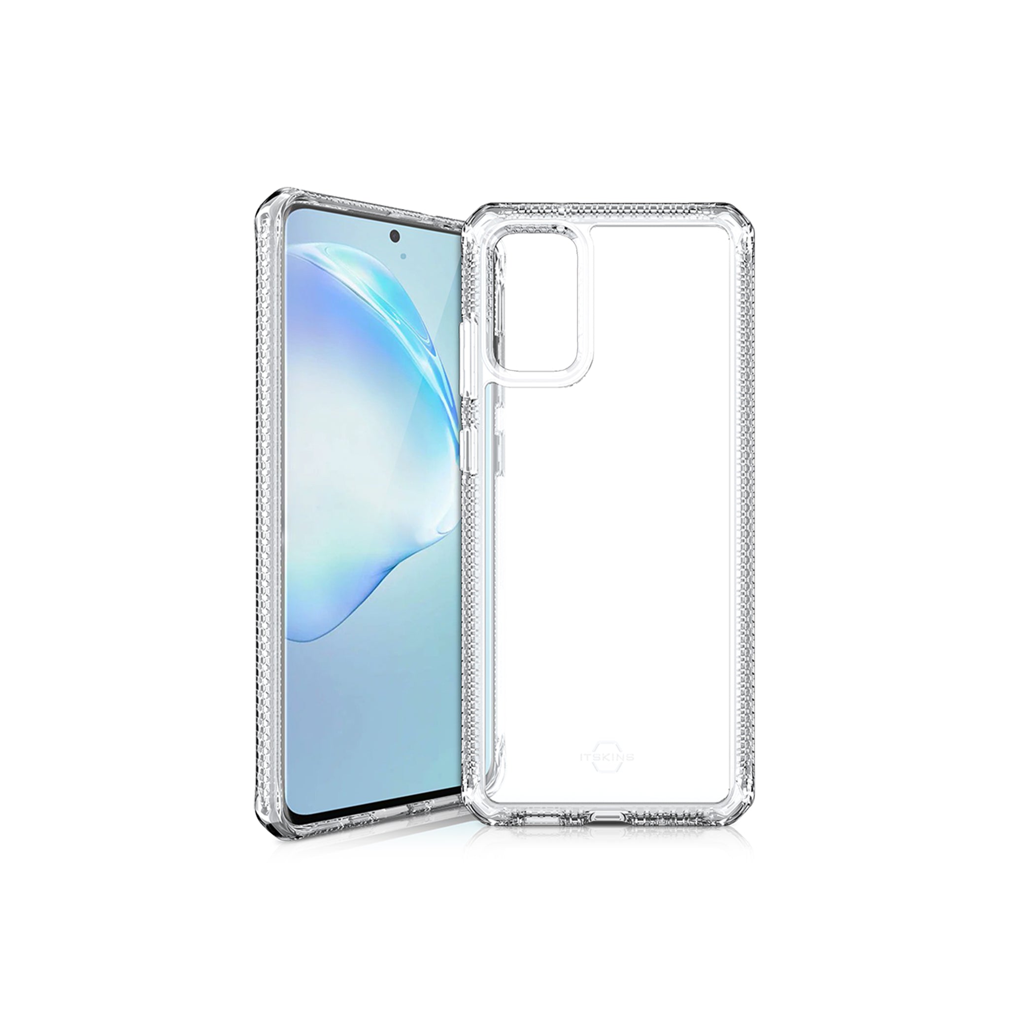 Itskins - Hybrid Clear Case For Samsung Galaxy S20 Plus - Transparent