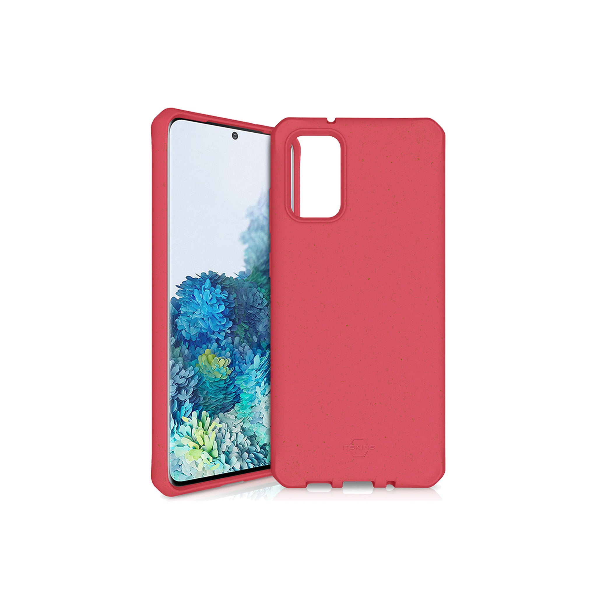 Itskins - Feroniabio Terra Biodegradable Case For Samsung Galaxy S20 Plus - Red