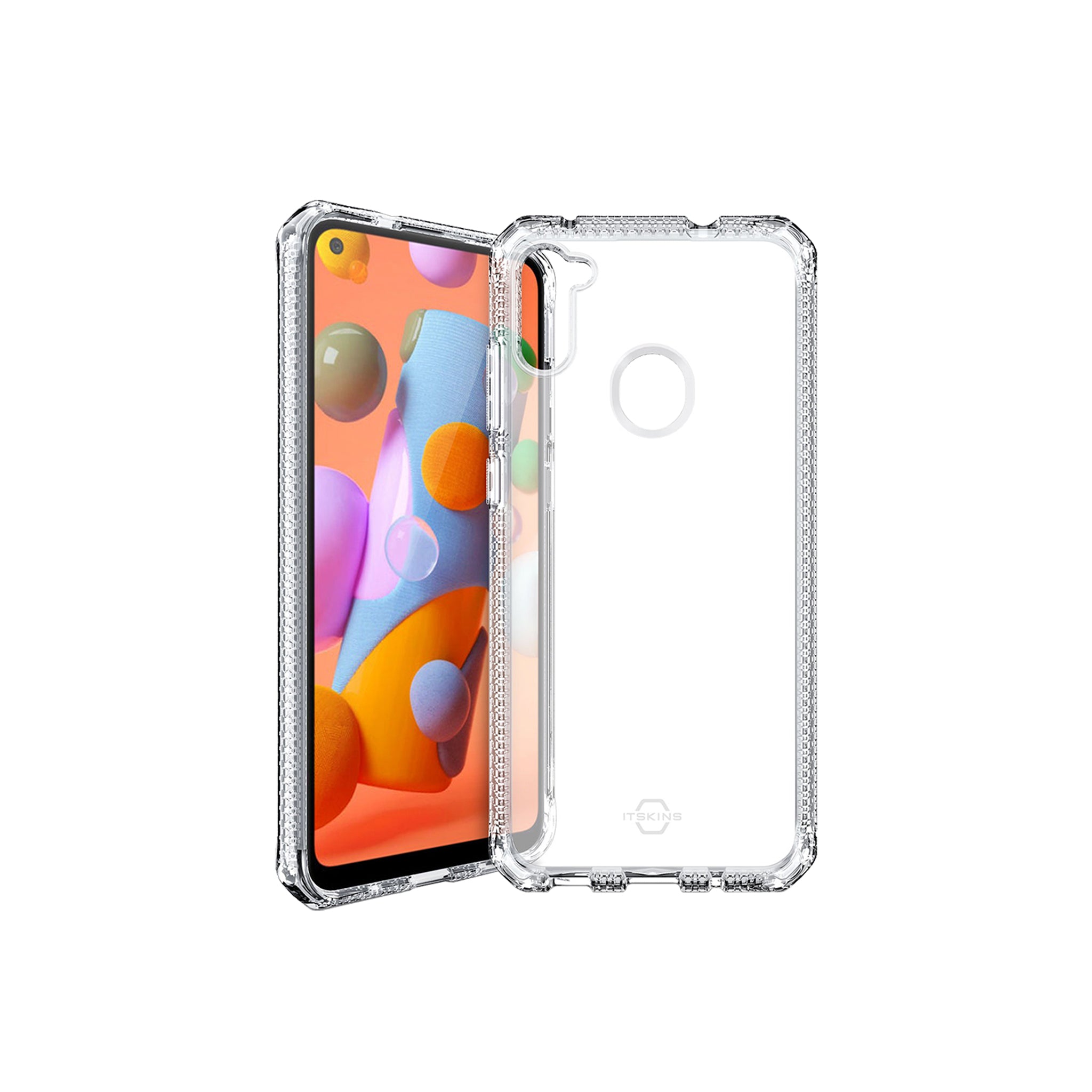 Itskins - Spectrum Clear Case For Samsung Galaxy A11 - Transparent