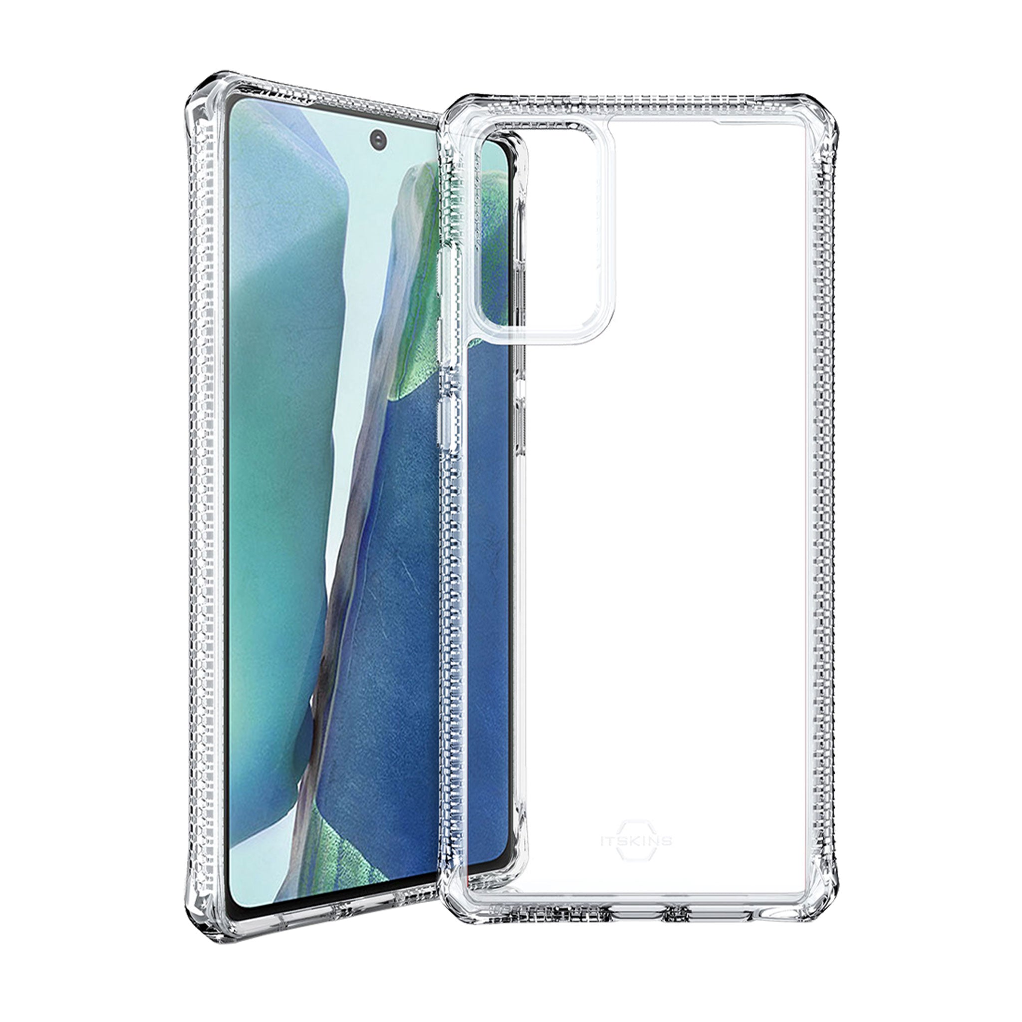 Itskins - Hybrid Clear Case For Samsung Galaxy Note20 5g - Transparent