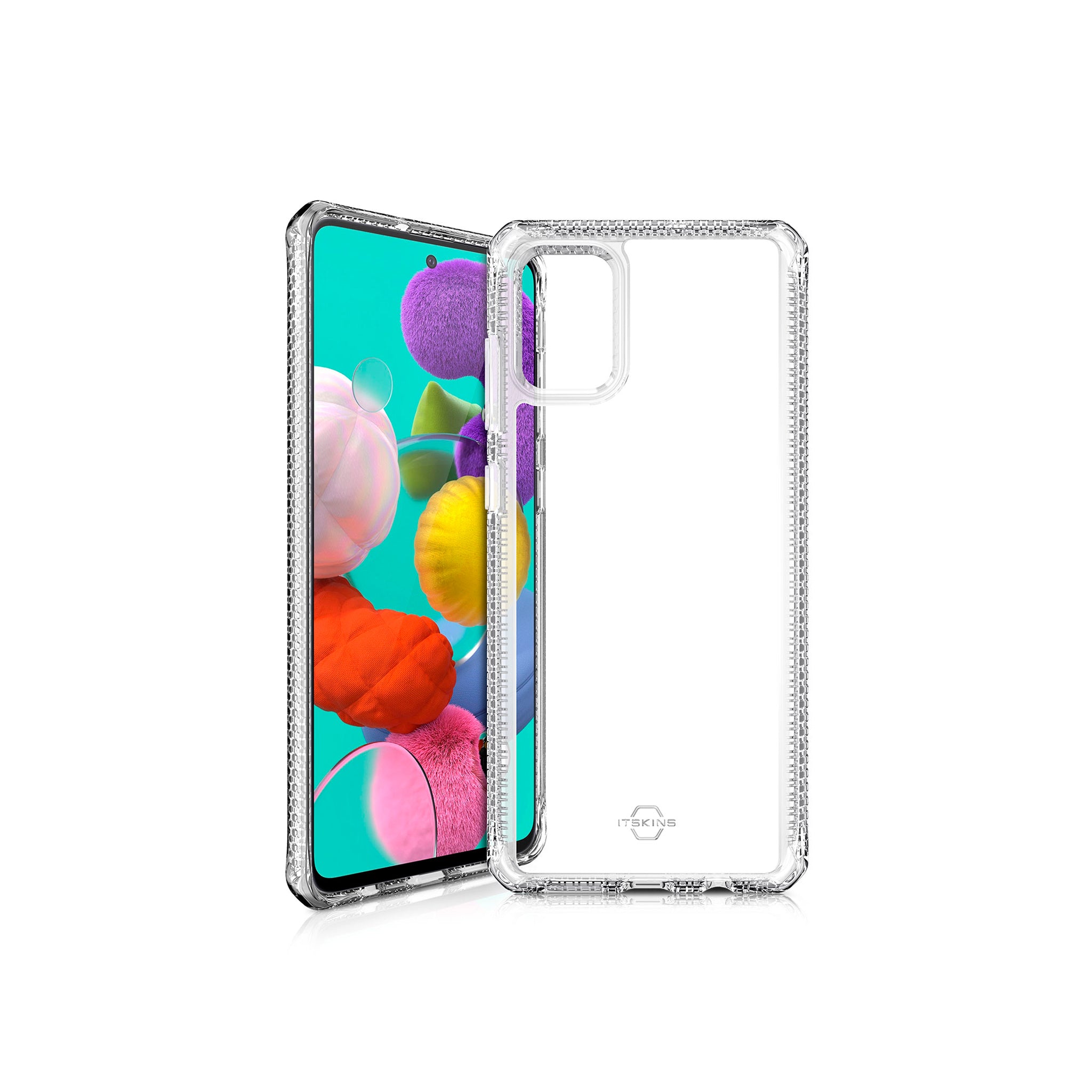 Itskins - Hybrid Clear Case For Samsung Galaxy A51 - Transparent