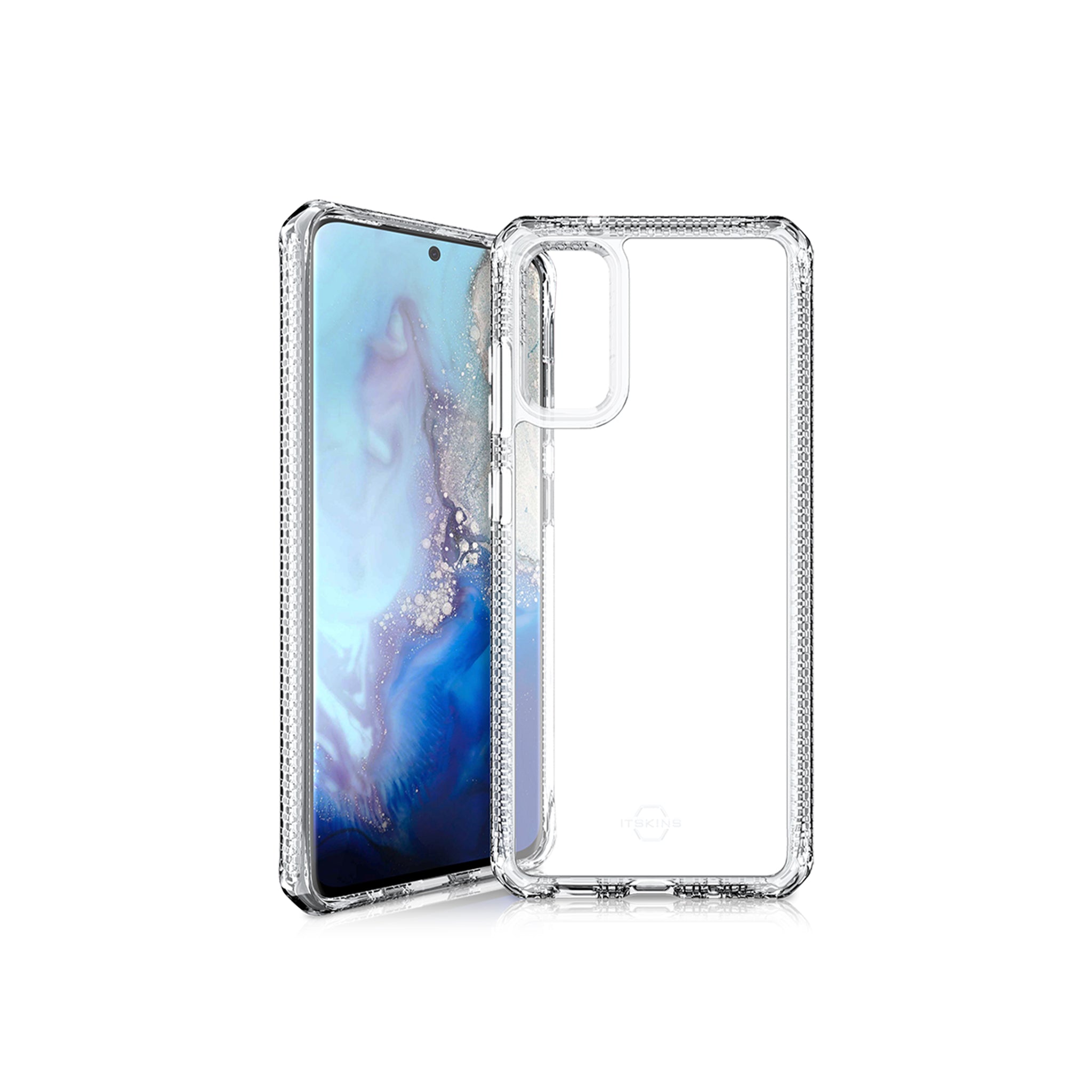 Itskins - Hybrid Clear Case For Samsung Galaxy S20 / S20 5g Uw - Transparent