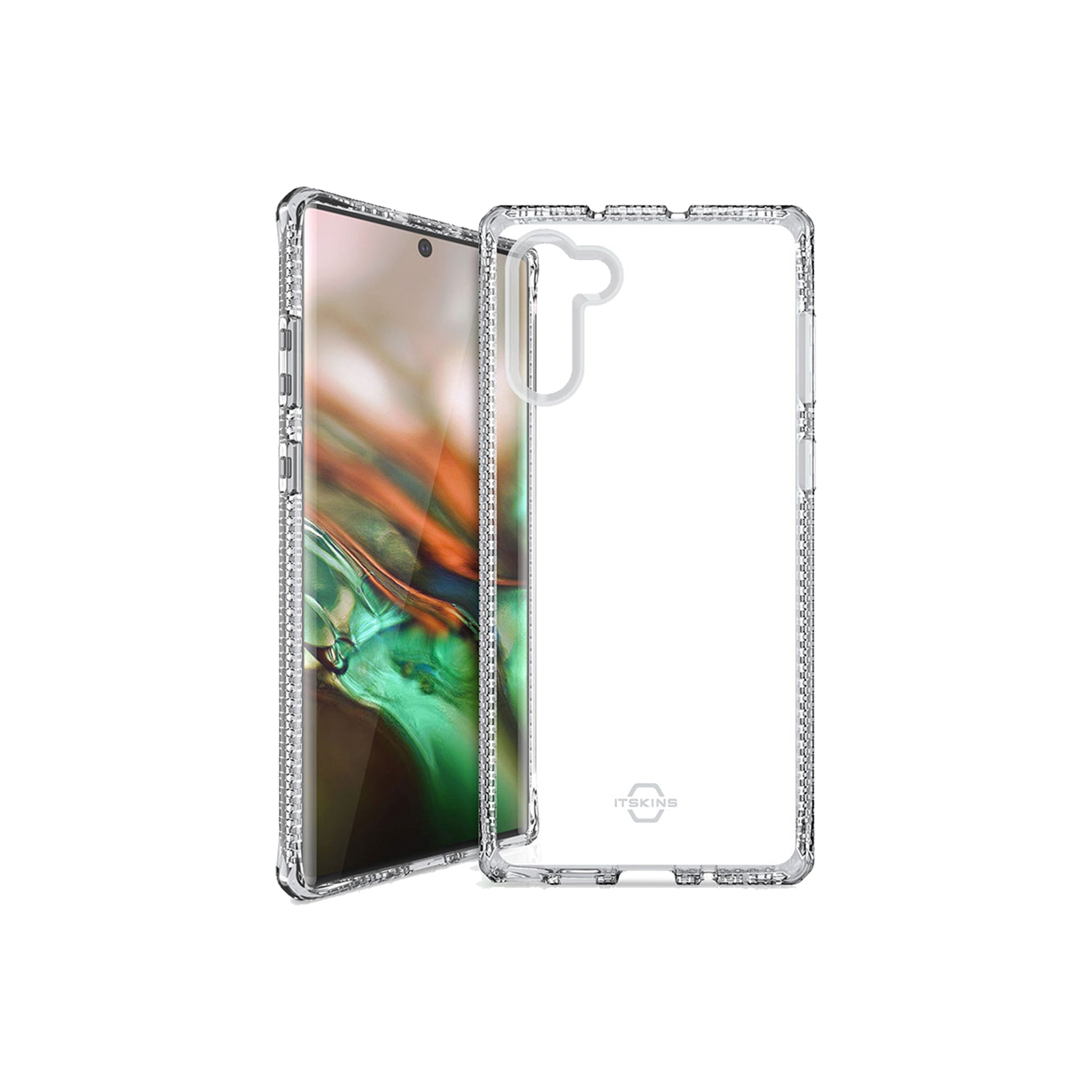 Itskins - Spectrum Clear Case For Samsung Galaxy Note 10 Plus - Transparent