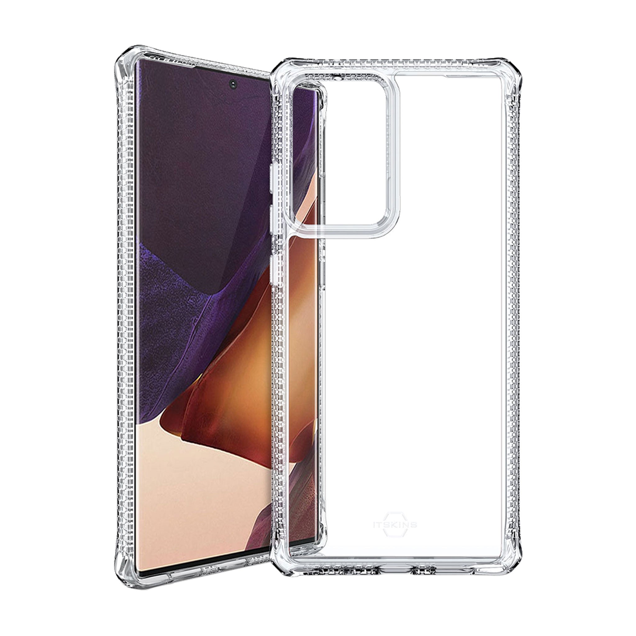 Itskins - Hybrid Clear Case For Samsung Galaxy Note20 Ultra 5g - Transparent