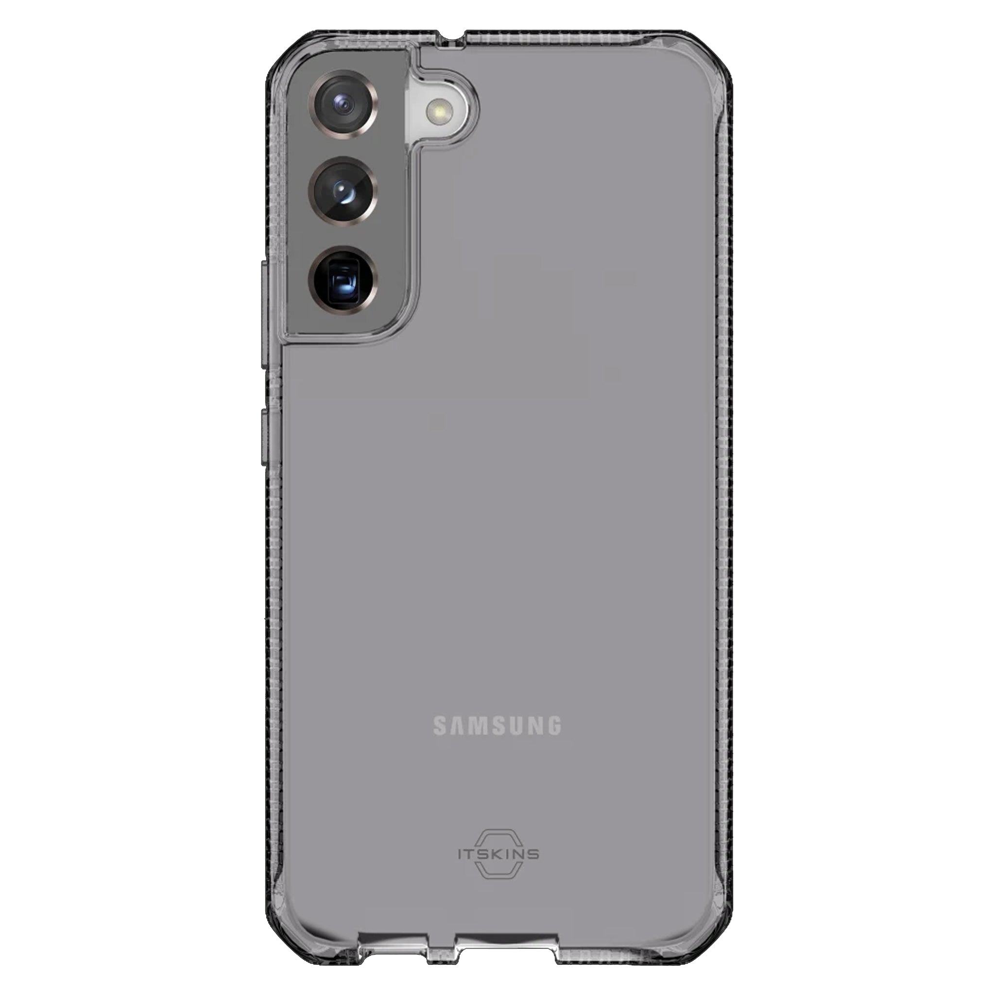 Itskins - Spectrum Clear Case For Samsung Galaxy S22 - Smoke