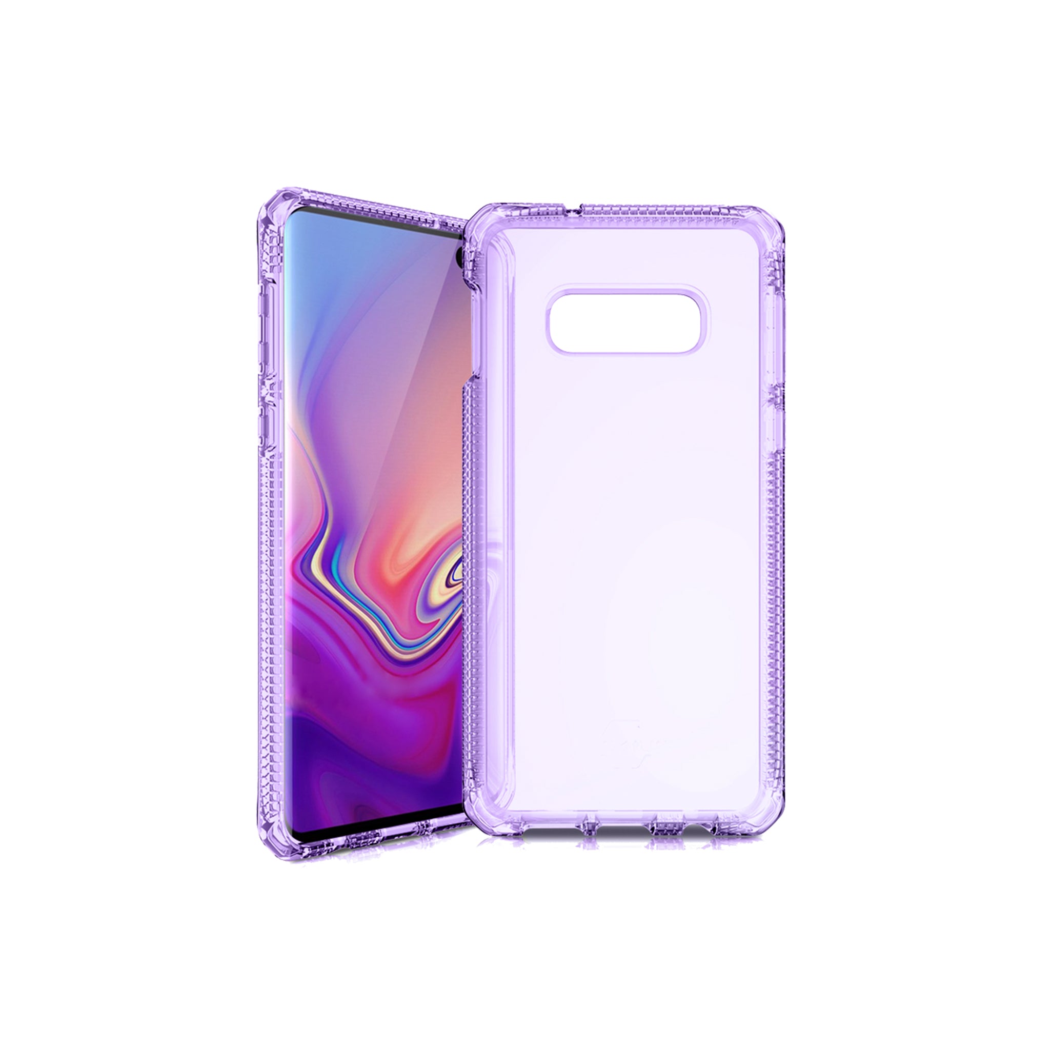 Itskins - Spectrum Clear Case For Samsung Galaxy S10e - Light Purple