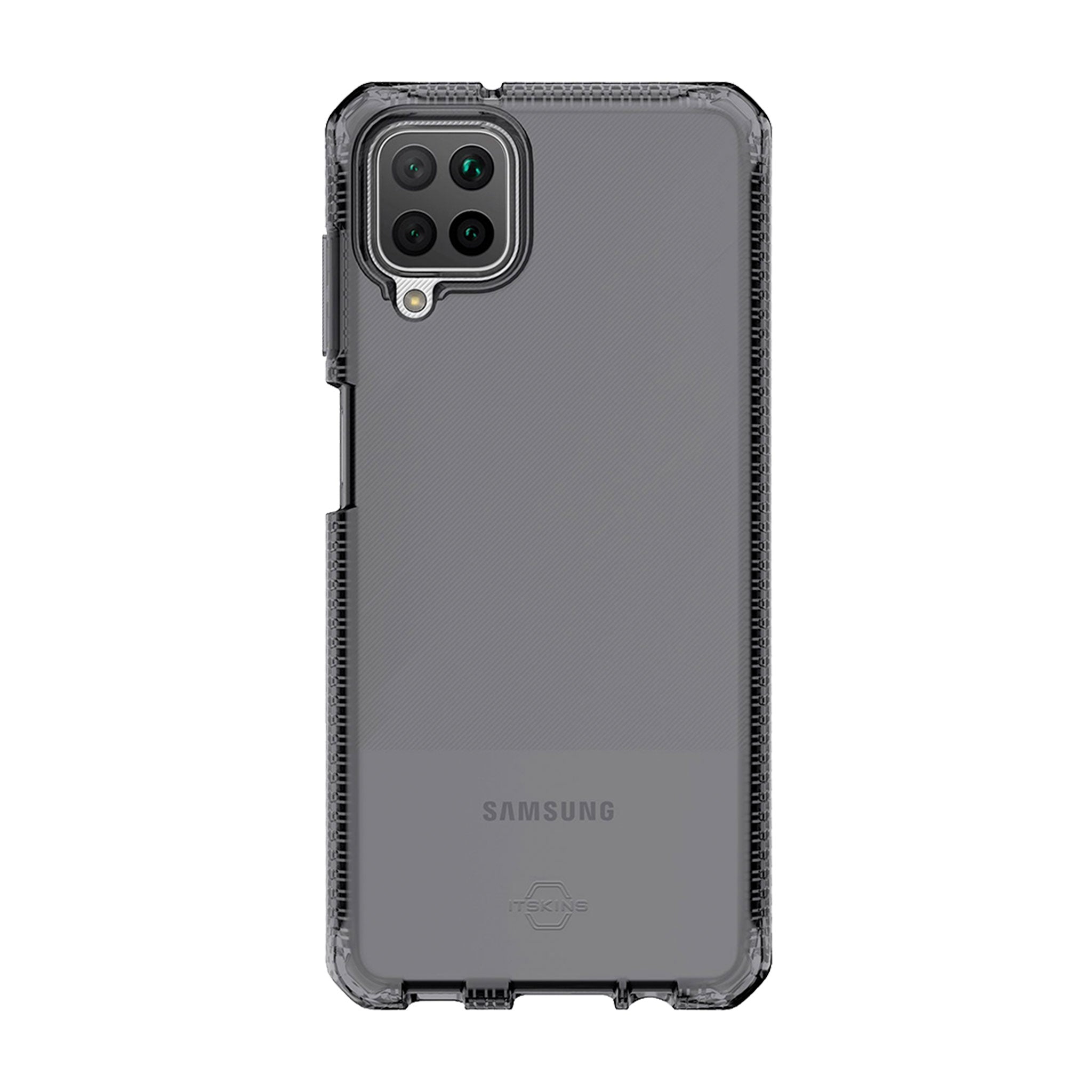 Itskins - Spectrum Clear Case For Samsung Galaxy A12 - Smoke