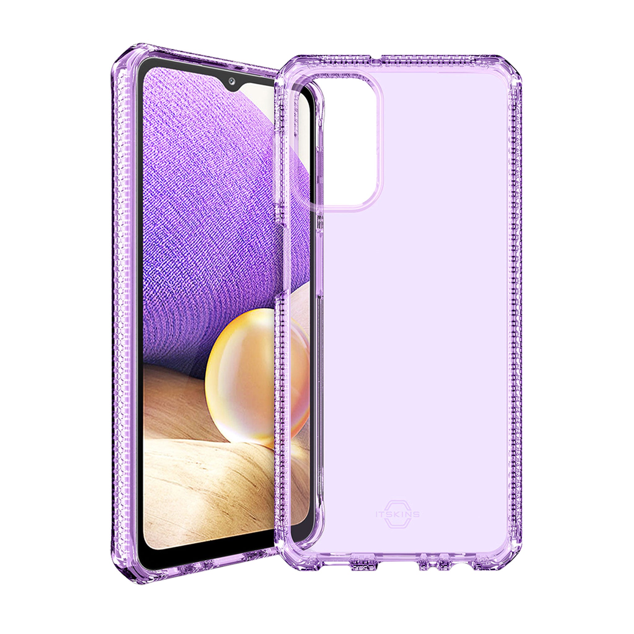 Itskins - Spectrum Clear Case For Samsung Galaxy A32 5g - Purple