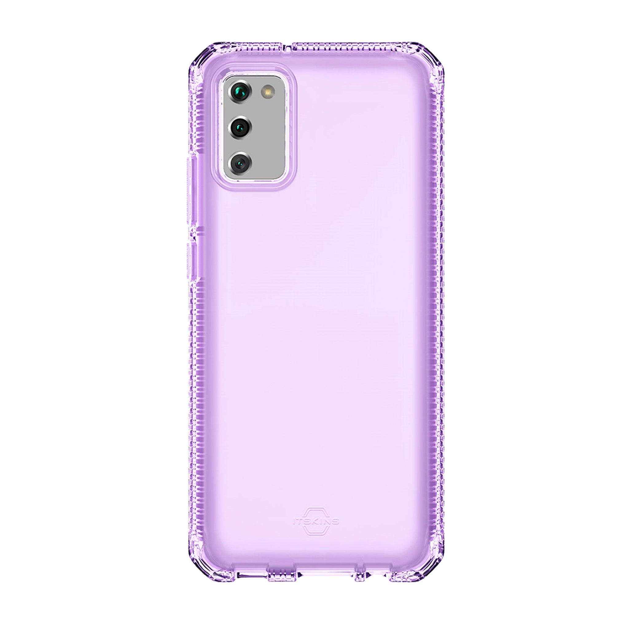 Itskins - Spectrum Clear Case For Samsung Galaxy A02s - Light Purple