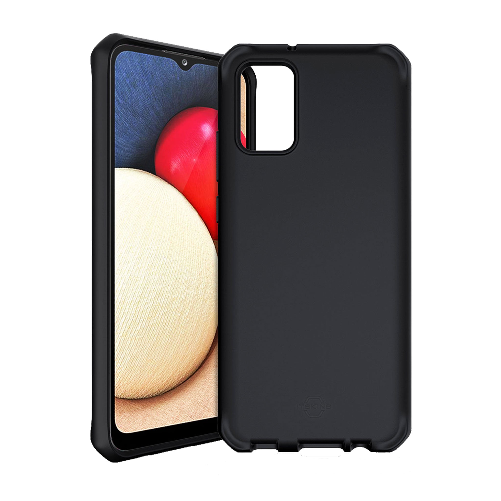 Itskins - Spectrum Solid Case For Samsung Galaxy A02s - Black