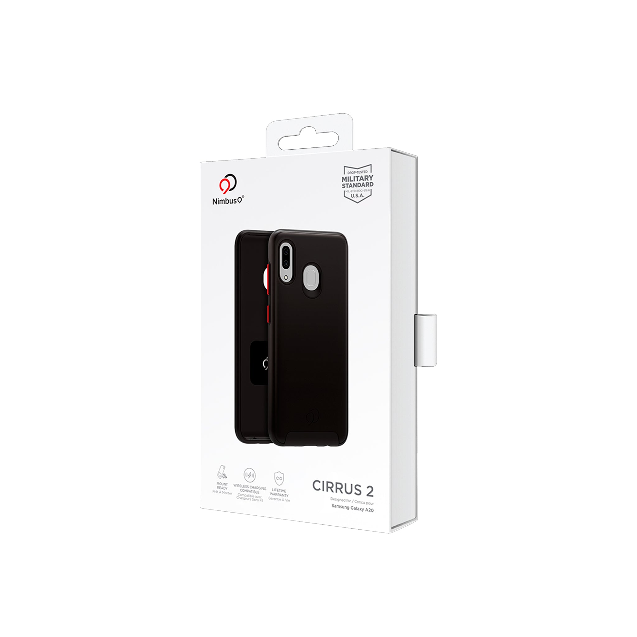 Nimbus9 - Cirrus 2 Case For Samsung Galaxy A20 - Black