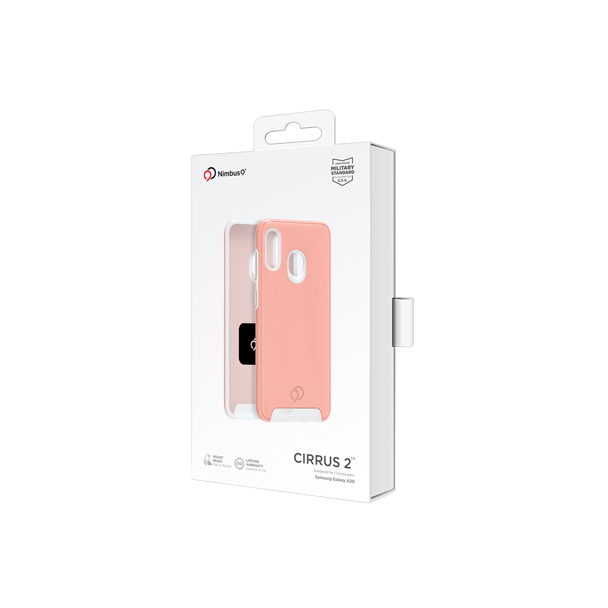 Nimbus9 - Cirrus 2 Case For Samsung Galaxy A20 / A30 - Rose Clear