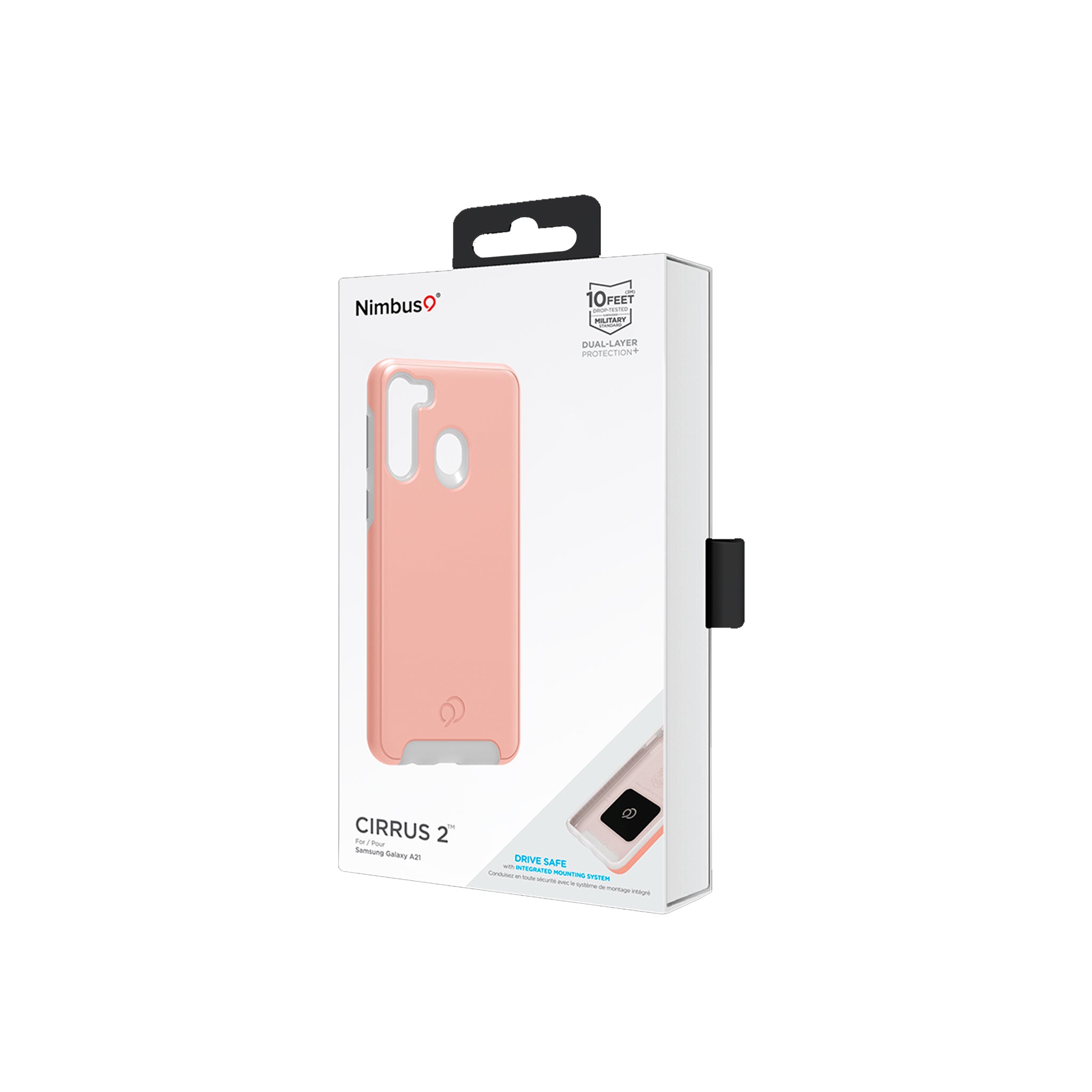 Nimbus9 - Cirrus 2 Case For Samsung Galaxy A21 - Rose Clear