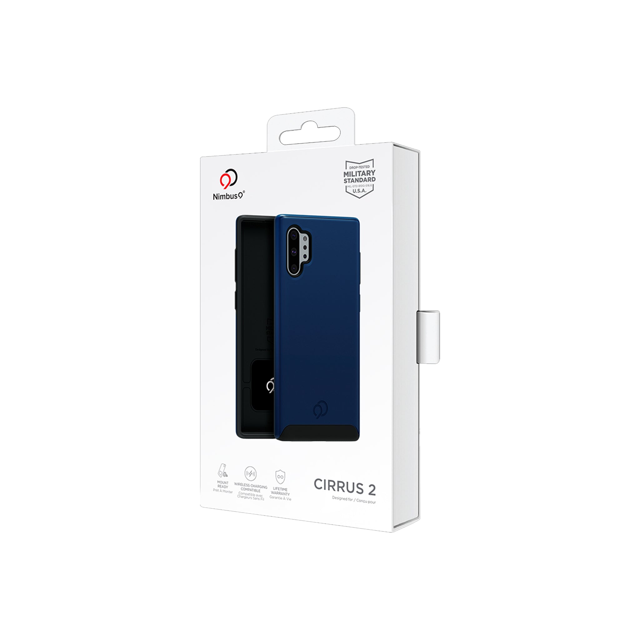 Nimbus9 - Cirrus 2 Case For Samsung Galaxy Note10 Plus - Midnight Blue