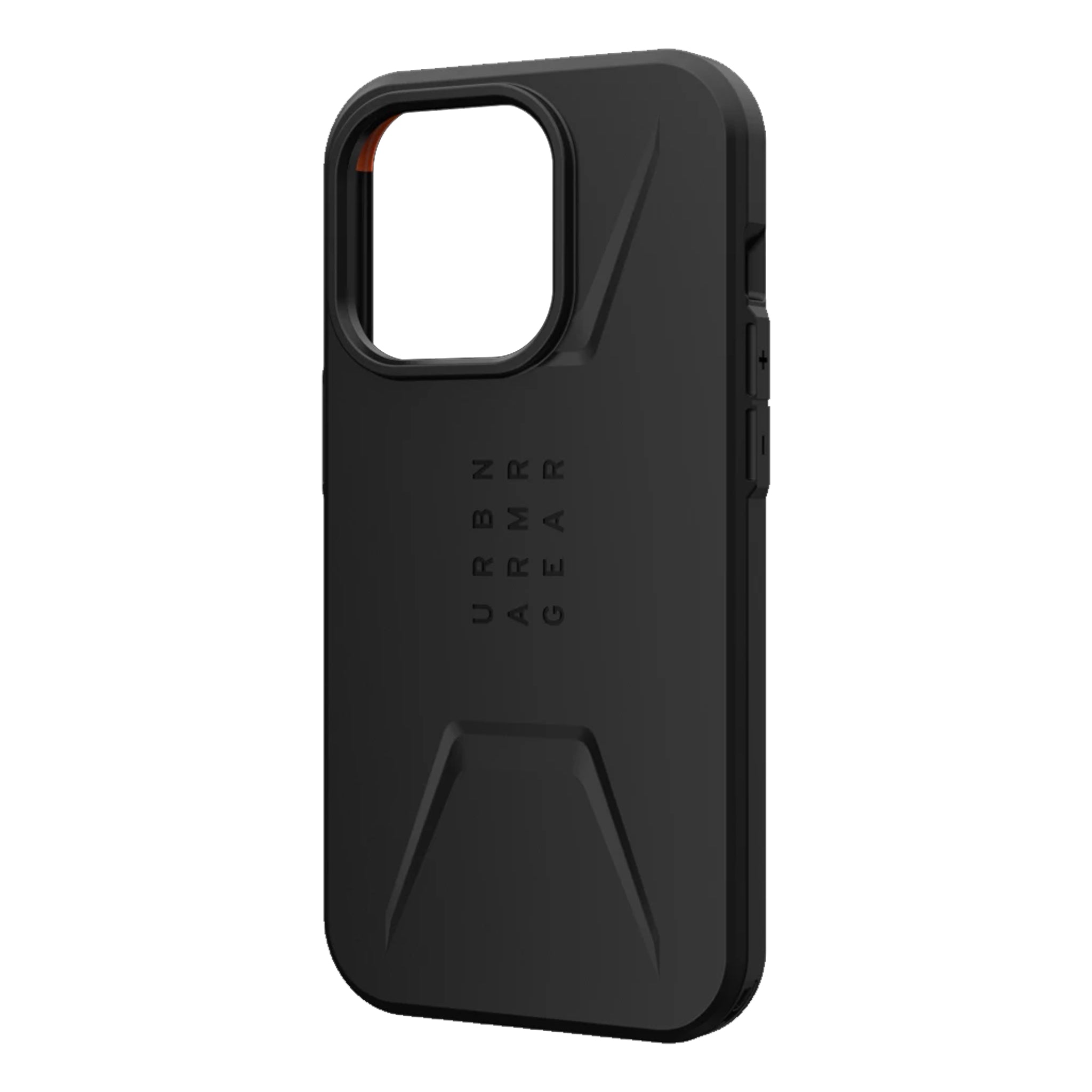 Urban Armor Gear (uag) - Civilian Magsafe Case For Apple Iphone 14 Pro - Black