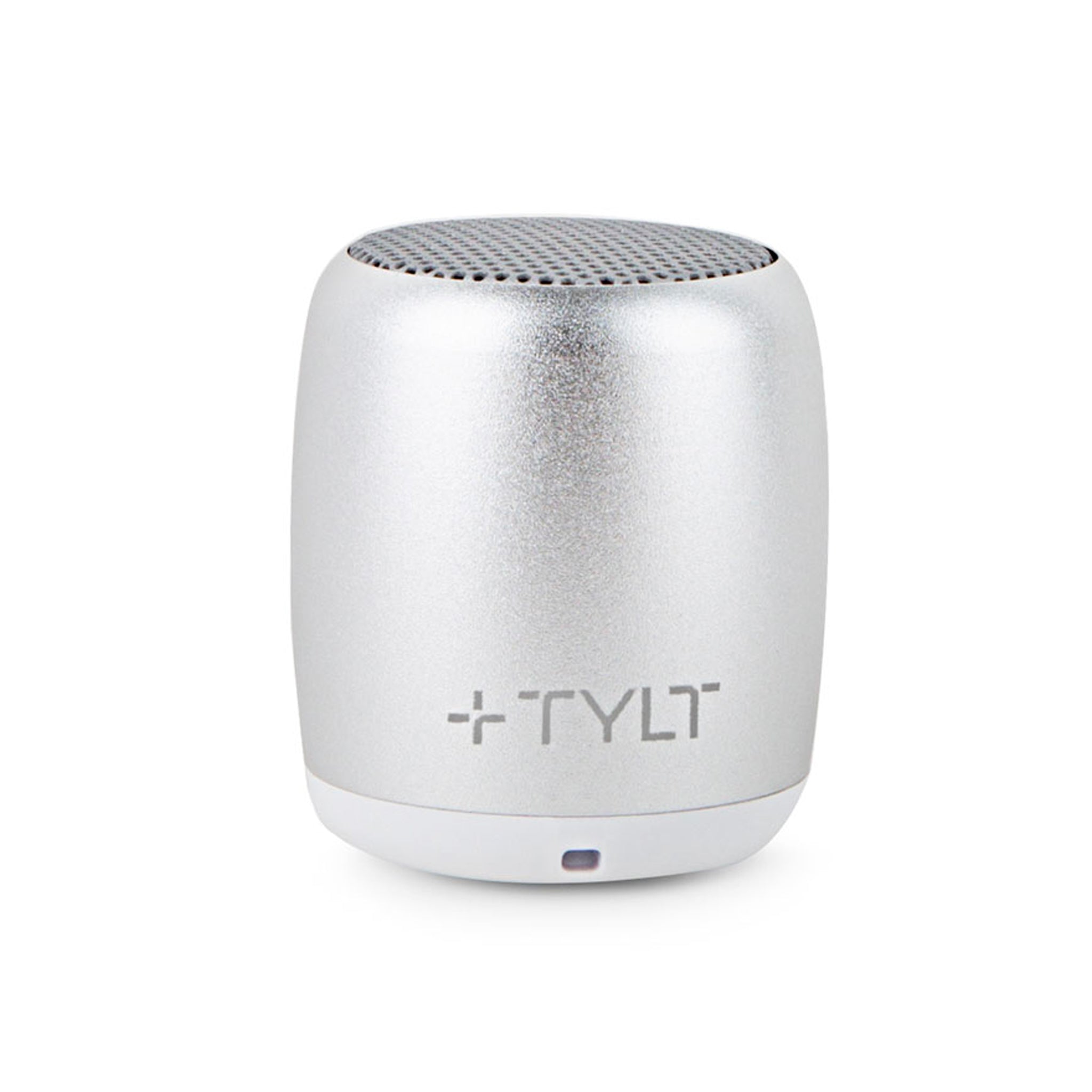 Tylt - Mini Boom Bluetooth Speaker - Silver