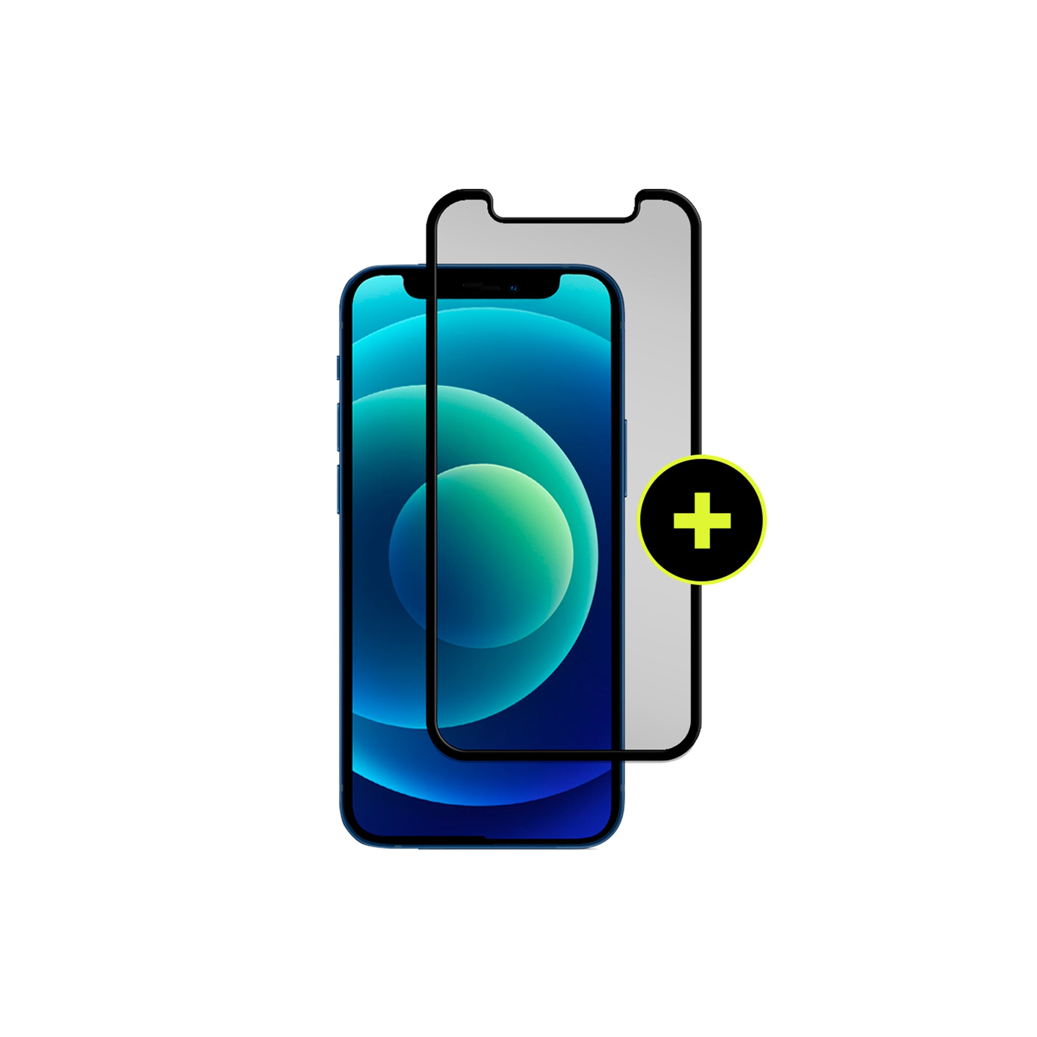 Gadget Guard - Black Ice Plus Flex Screen Protector For Apple Iphone 12 Mini - Clear