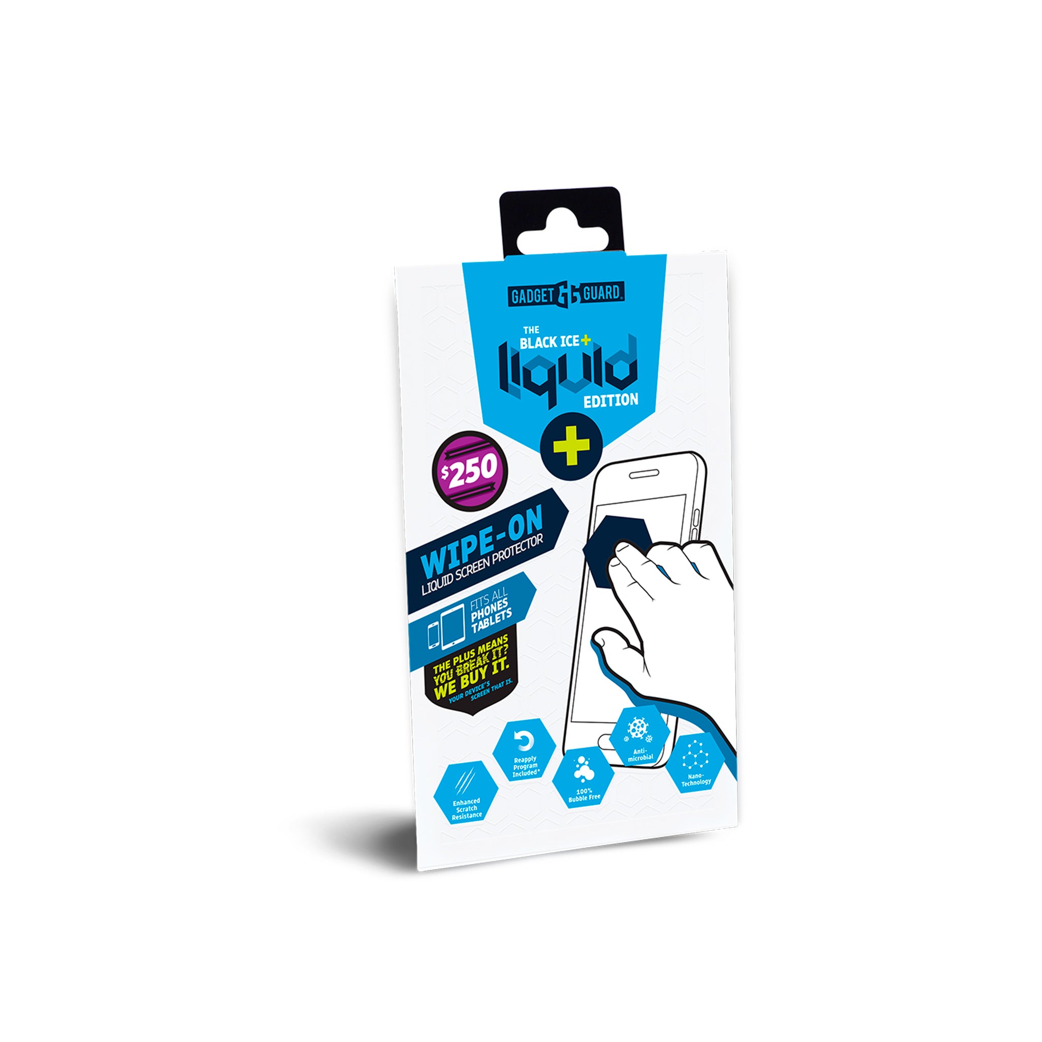 Gadget Guard - Black Ice Plus Liquid Screen Protection $250 - Clear