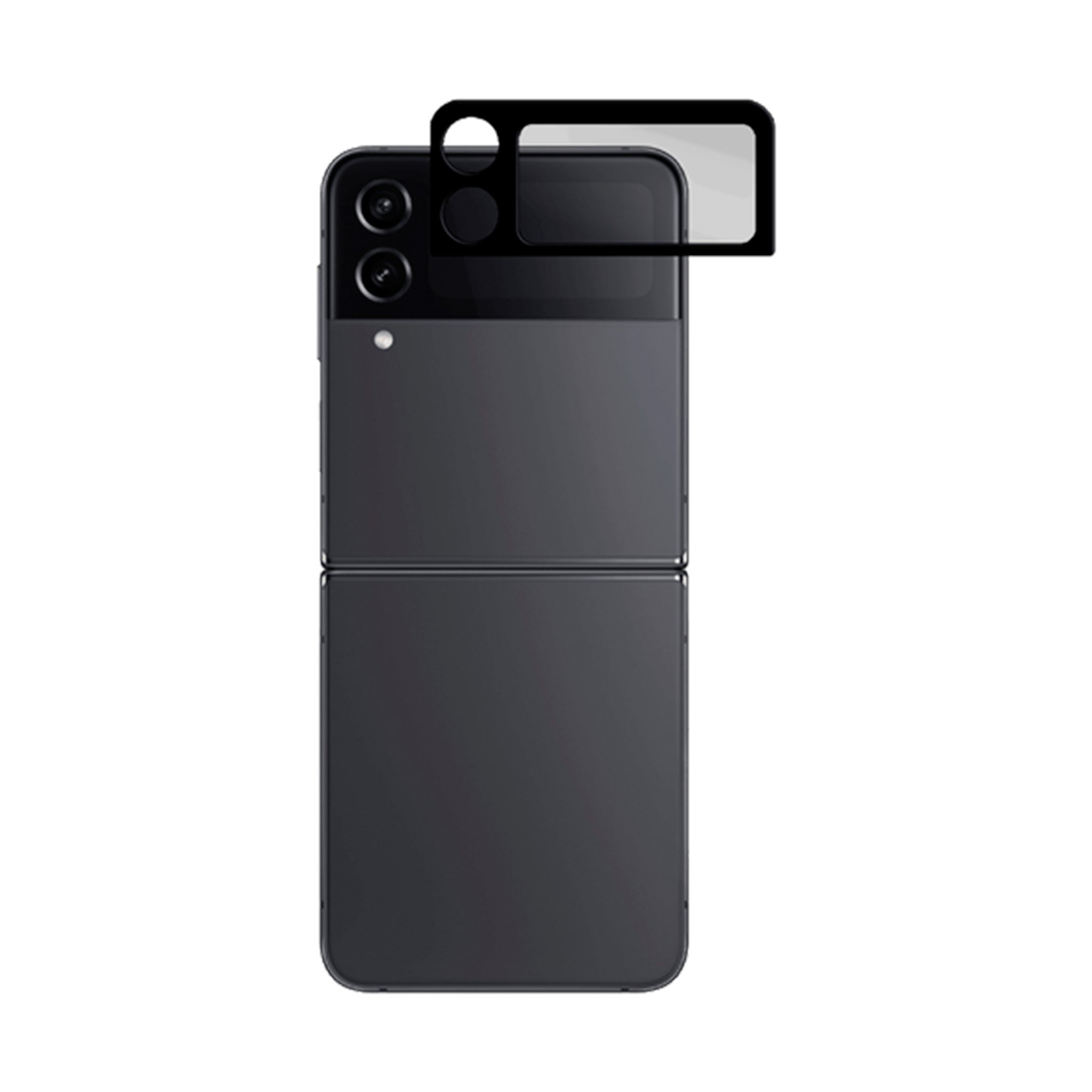 Gadget Guard - Black Ice Plus Flex Antimicrobial Screen Protector For Samsung Galaxy Z Flip4 - Clear