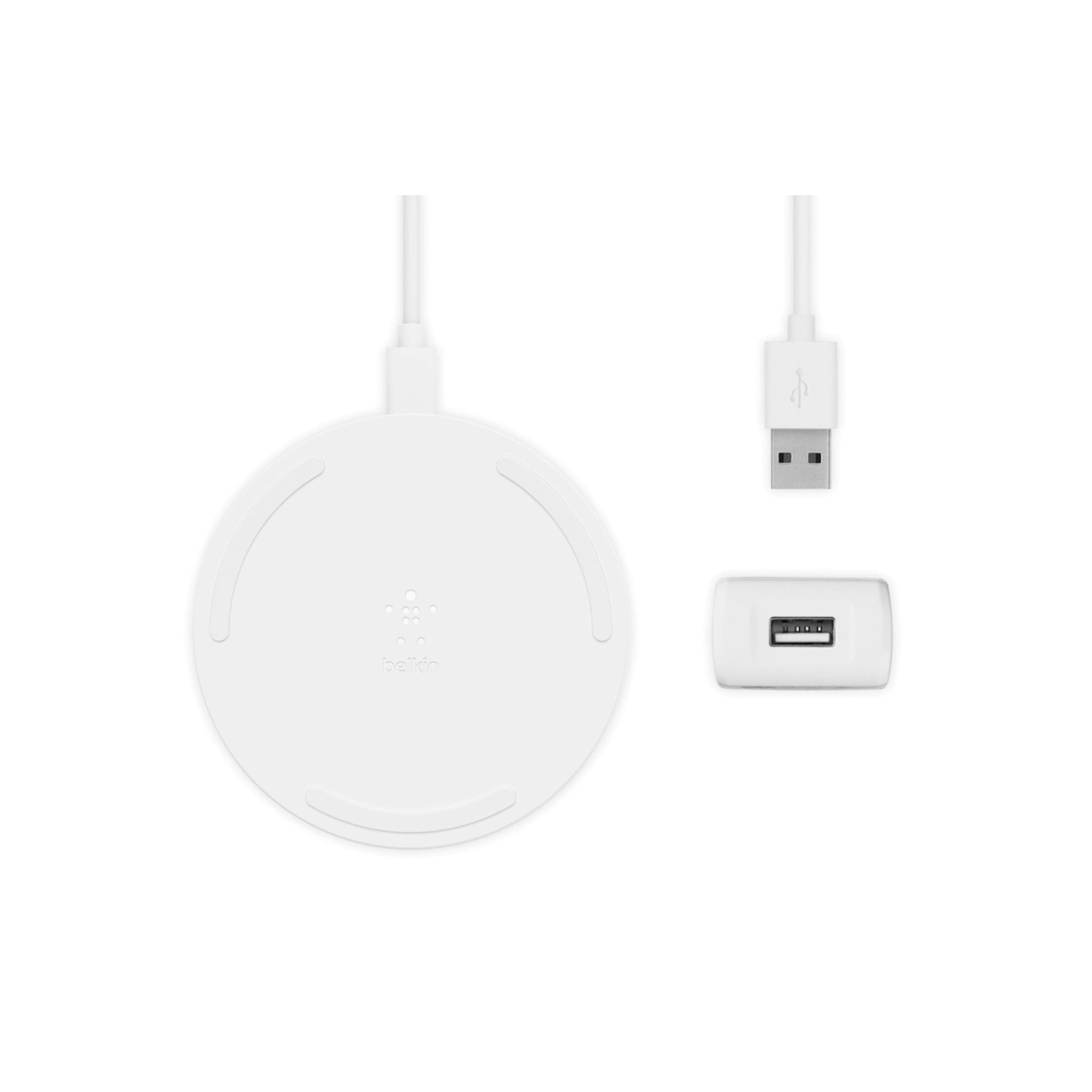 Belkin - Wireless Charging Pad 10w - White