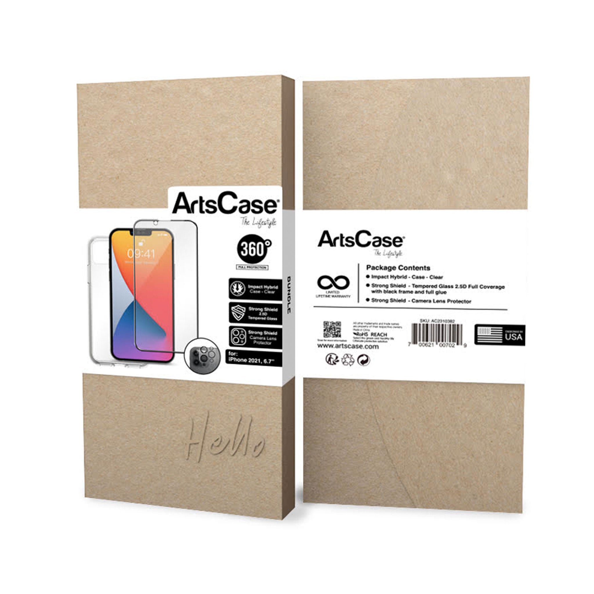 ArtsCase - 360 Device Protection Bundle for iPhone 13
